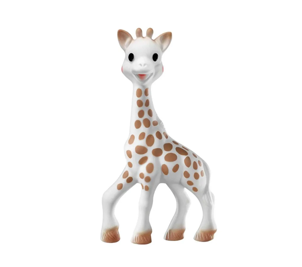 Sophia Giraffe zum Kauen für Kinder, die Zähne bekommen.